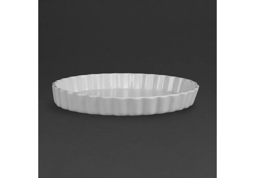  Olympia Porzellan weiß Pudding Bowl 29cm | 6 Stück 