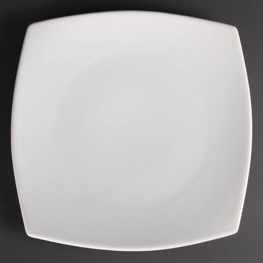 Flache Platten-Porzellan 30,5 cm (6 Stück)