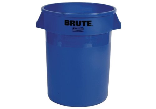  Rubbermaid Abfallbehälter Kunststoff Blau | 121 Liter 