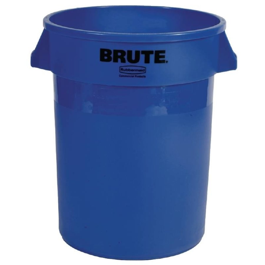 Abfallbehälter Kunststoff Blau | 121 Liter