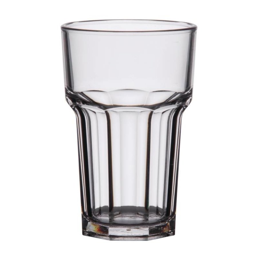 Polycarbonat Trinkglas, 285 ml (36 Einheiten)