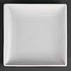 Olympia Weiße quadratische Platte 18 cm (12 Stück)