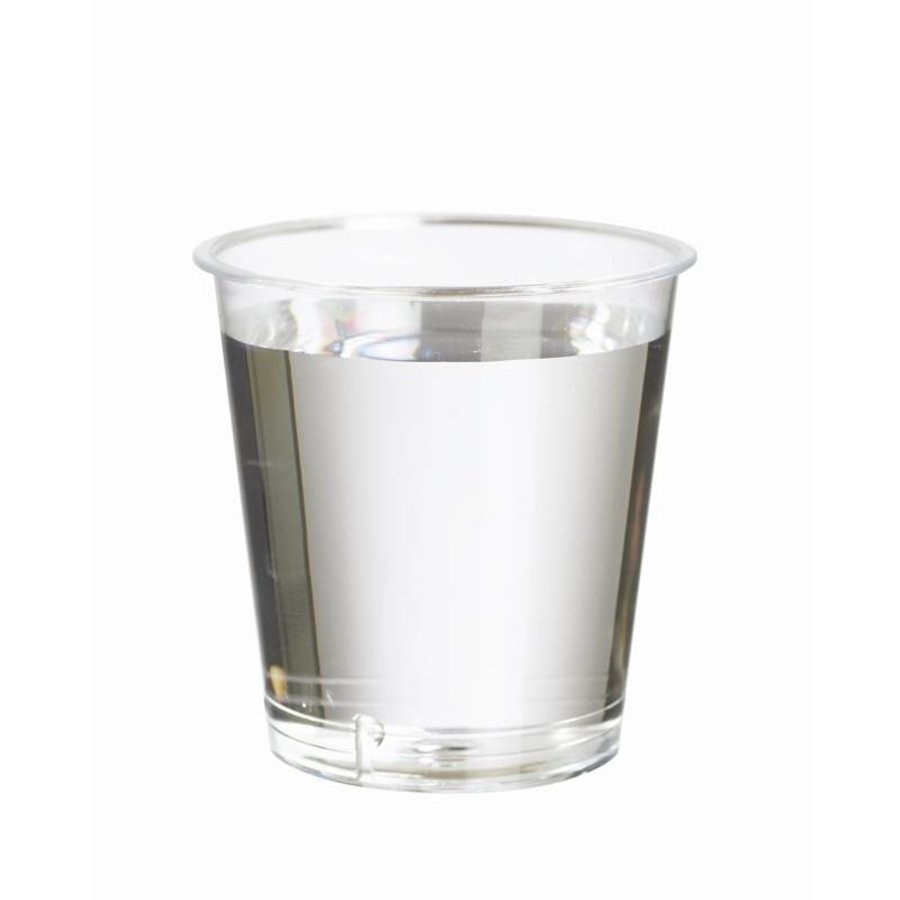 Polystyrene shots glazen 3 cl (Box 1000)