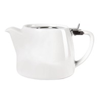 Weiß stapelbar Teekanne | 0,5 Liter