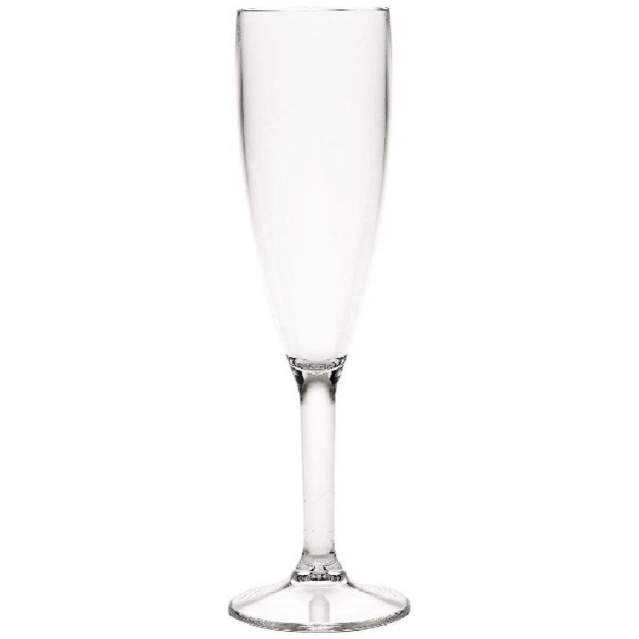 Polycarbonat-Kunststoff Champagne-Glas (12 Stück)