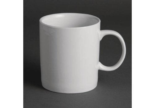  Olympia Porzellan Tasse Weiß 51 cl (12 Stück) 