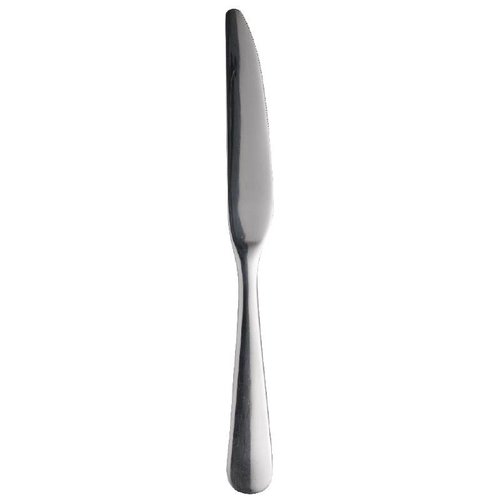  Olympia Luxus-Dessert und Messer Edelstahl 20,5cm | 12 Stück 