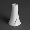 Olympia Weißes Porzellan Tabelle Vase 10cm | 12 Stück