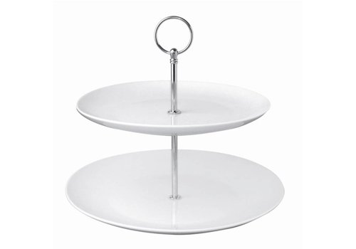  Olympia China Snacks Etagere | 2 Stockwerke 