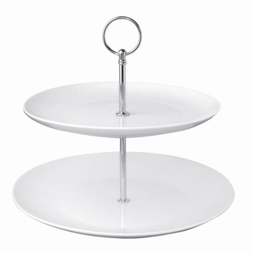  Olympia China Snacks Etagere | 2 Stockwerke 