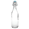 Olympia glazen waterflessen met dop 1180ml (box 6)