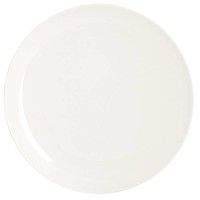 Runde weißen Porzellanteller | 15 cm (6 Stück)