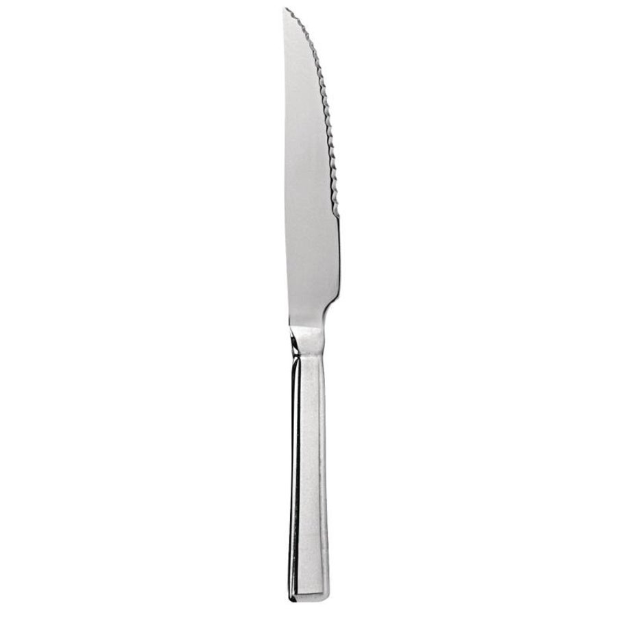Lange Edelstahl Steakmesser 22,5cm | 12 Stück