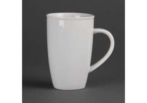  Olympia Große Porzellan-Tasse Milch. (6 Stück) 