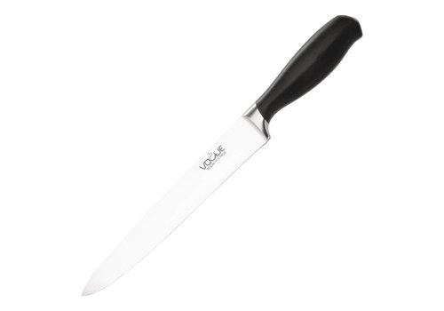  Vogue Schwarz Softgrip Tranchiermesser | 20 cm 