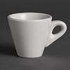 Olympia Weißes Porzellan Tasse Espresso 6 cl | (12 Stück)