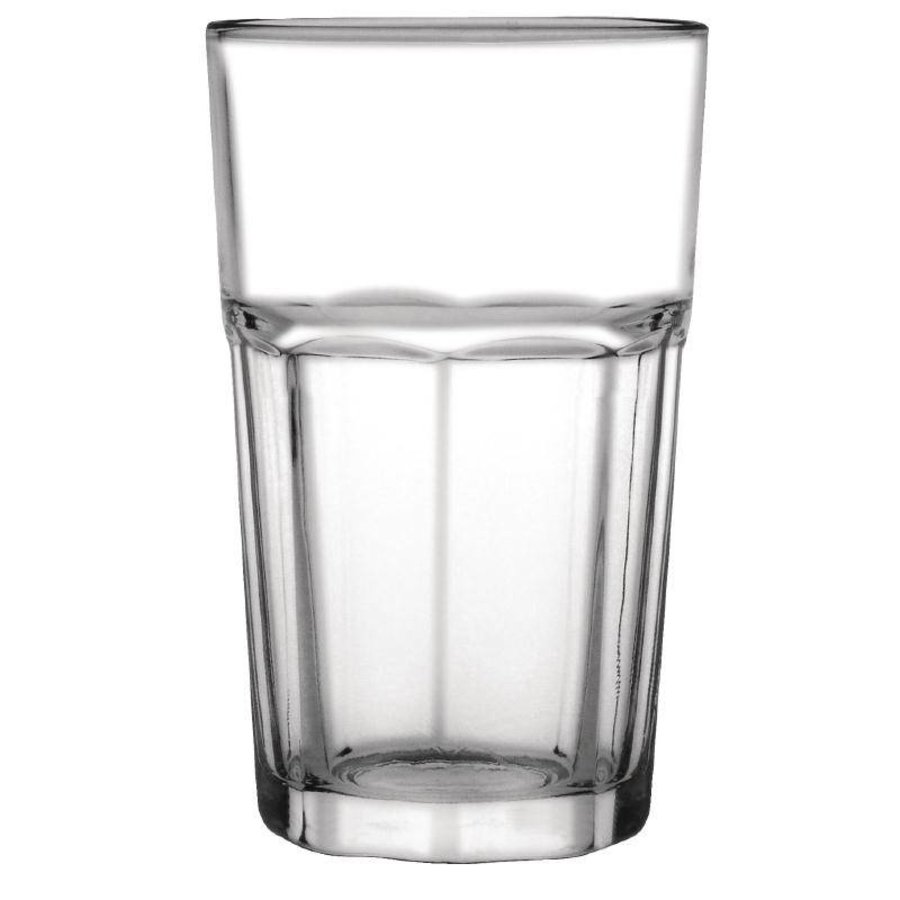 Trinkglas, Platte, 425 ml (12 Einheiten)
