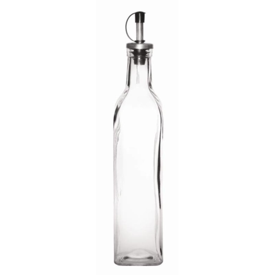 Glas Ölflasche 500ml | 6 Stück