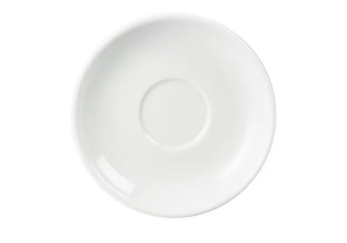  Olympia Espresso Saucer Weißes Porzellan für KHN83129 (12 Stück) 