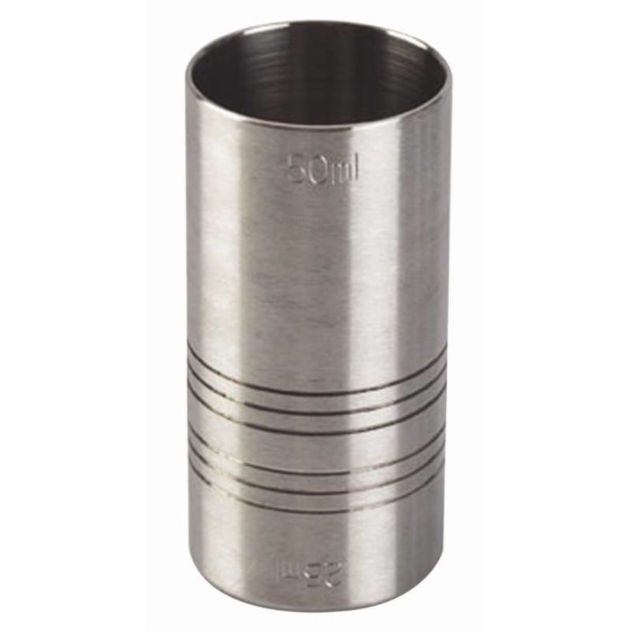 Stainless barmaatje | 25/50 ml
