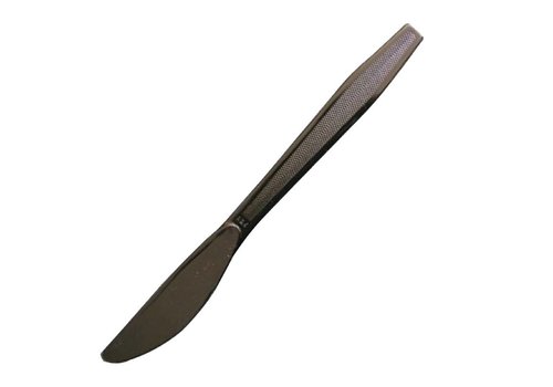  NeumannKoch Einweg-Messer schwarz, 19cm (100 Stück) 