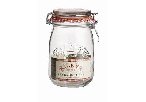  NeumannKoch Kilner Einmachglas mit Bügelverschluss 1 Liter 