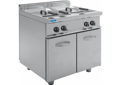  Saro Doppel-Profi-Fritteuse 2 x 13 Liter | 400V 