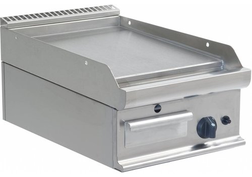  Saro Professionelle Gasgrillplatte | Glatt | 40x70cm | 40x70x27cm 