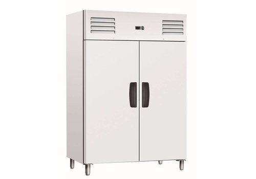  Saro Kühlschrank | Edelstahl | 2 Türen | 1150 Liter 