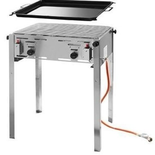  Hendi Professioneller BBQ-Gasgrill 