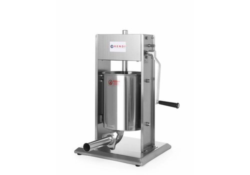  Hendi Professionelle Worstenvulmachine | 10 Liter 