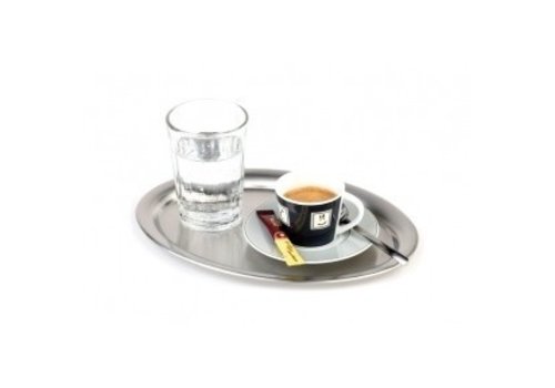  APS Kaffee Servierplatte Oval Gloss 29x22 cm 