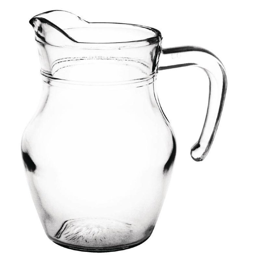 Glaskaraffe 0,5 Liter (6 Stück)