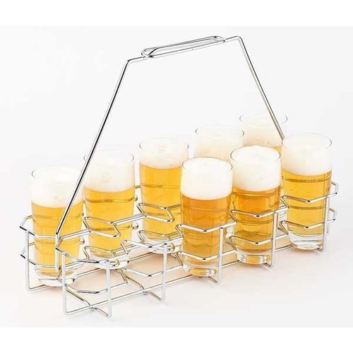  APS Bierglas Rack 10 | 40 x 16,5 x 29 cm 