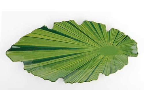  APS Melamin Schale Leaf Green | 52x25cm 