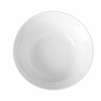 Hendi Salatschüssel Porzellan Weiß | 25 cm (6 Einheiten)