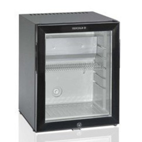  NeumannKoch Kleiner Kühlschrank mit Glastür 31 Liter 402 x 406 x 500 mm 