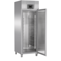 Kühlschrank aus Edelstahl mit 365L