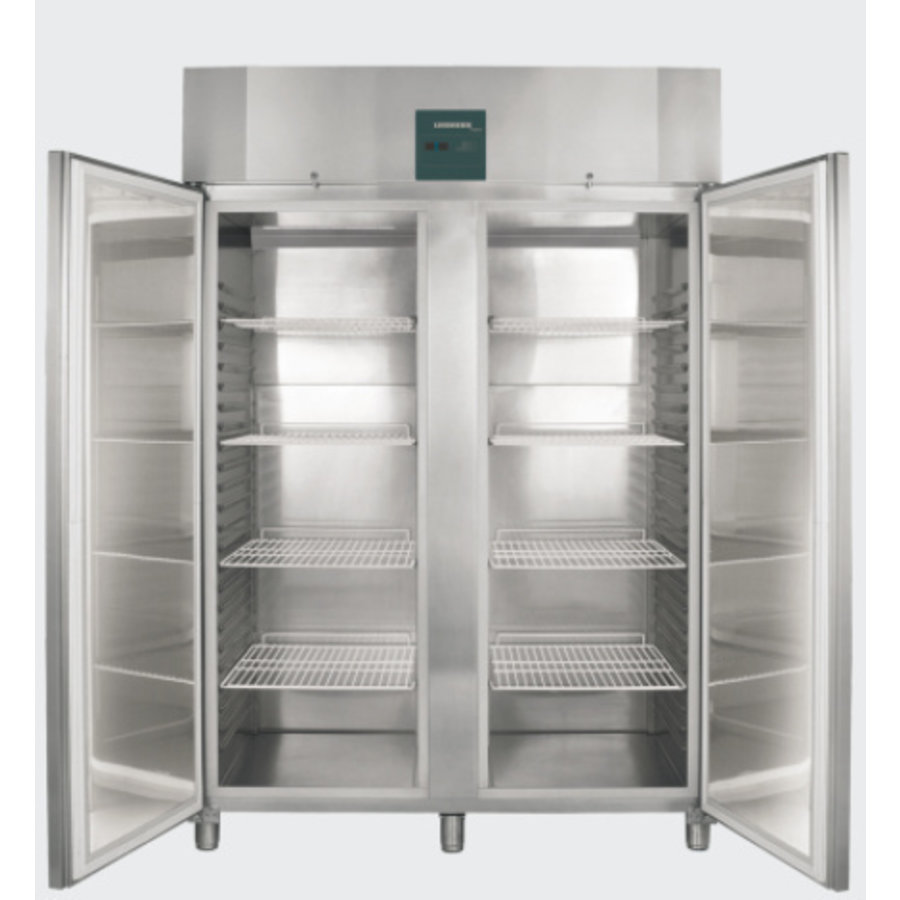 Kühlschrank aus Stahl mit 2 Türen & 1079 Liter