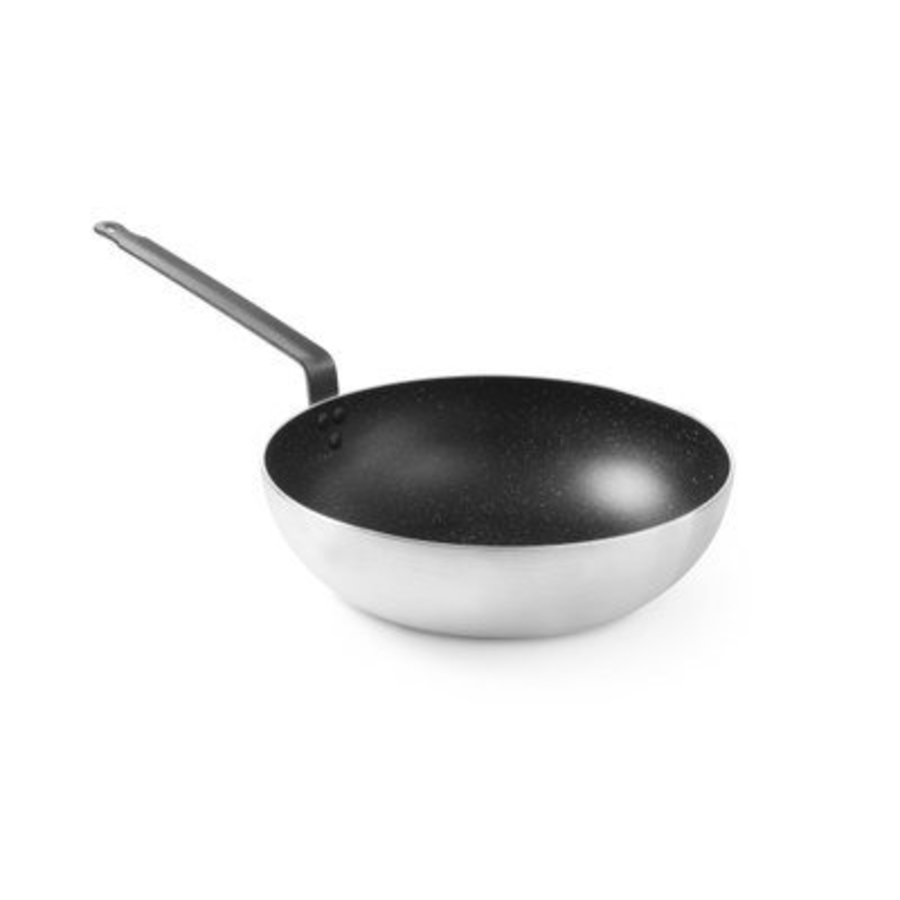 Flacher Boden Wok Induktions Gut | 28cm Ø