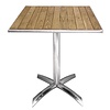 Bolero Ash Holzklappbistrotisch quadratisch 60cm