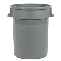 Abfallbehälter Kunststoff Grau | 2 Formate