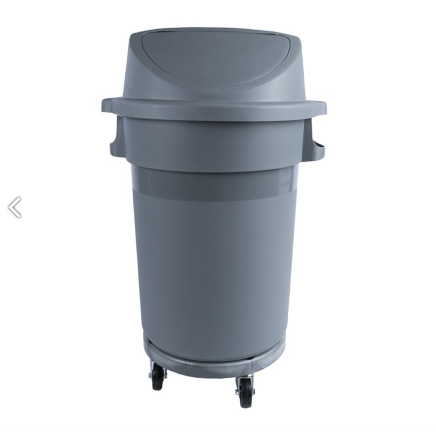 Abfallbehälter Kunststoff Grau | 2 Formate