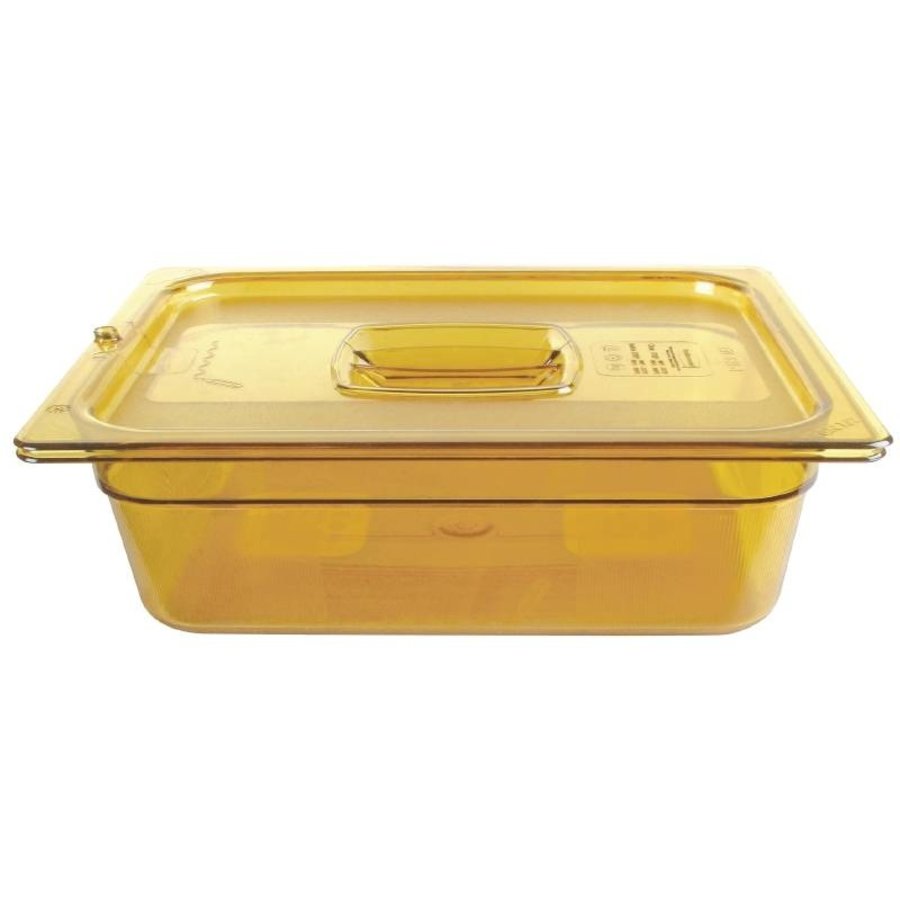 Plastikbehälter Gastronorm- 1/2 Gelb | 3 Formate