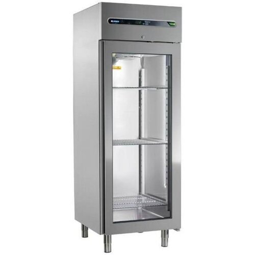  Afinox Gewerbekühlschrank mit Glastür 700 Liter 73x84x209cm 
