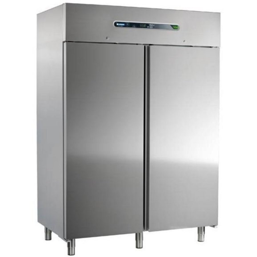Kühlschrank Edelstahl | 2-türig | 147x54x209cm