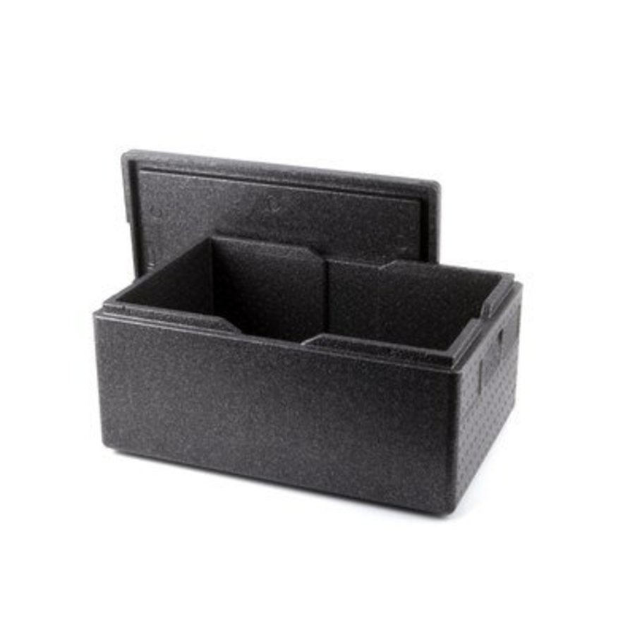 Thermobox Polypropylen Schwarz | 5 Formate