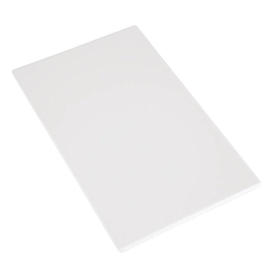 Rechteckige Schale Melamin Weiß 4 Formate