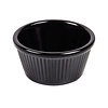 NeumannKoch Melamin Ribed Ramekin Schwarz 4 Formate