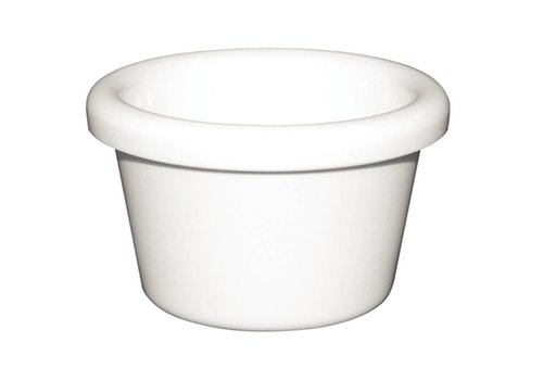  NeumannKoch Melamin weiß Ramekin 4,3cl | 2 Farben 